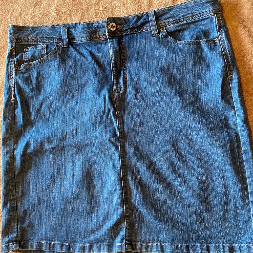 Jeans Mini Skirt